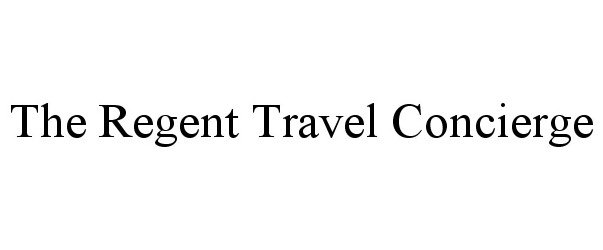  THE REGENT TRAVEL CONCIERGE