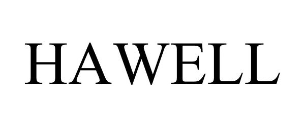 Trademark Logo HAWELL