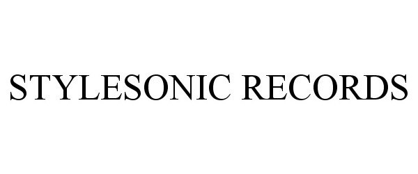  STYLESONIC RECORDS