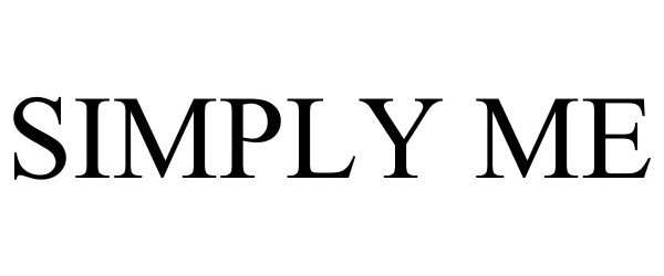 Trademark Logo SIMPLY ME
