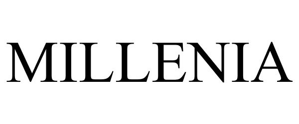 Trademark Logo MILLENIA