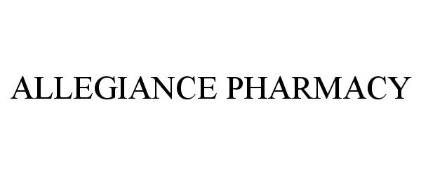  ALLEGIANCE PHARMACY