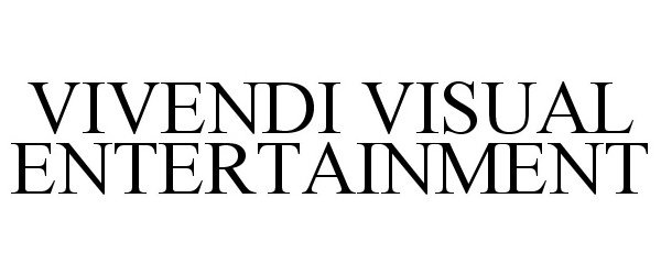  VIVENDI VISUAL ENTERTAINMENT