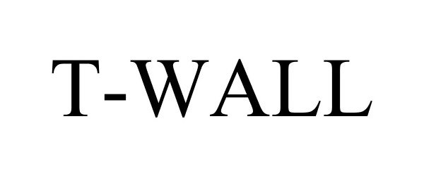 Trademark Logo T-WALL