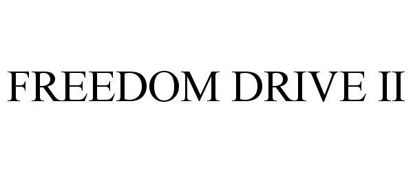 Trademark Logo FREEDOM DRIVE II