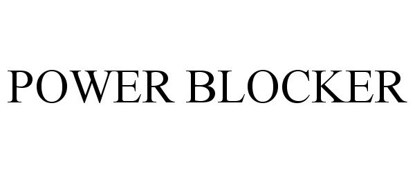 Trademark Logo POWER BLOCKER