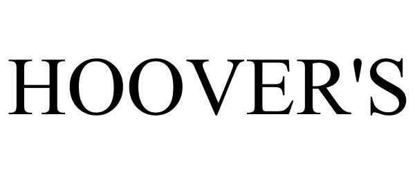  HOOVER'S