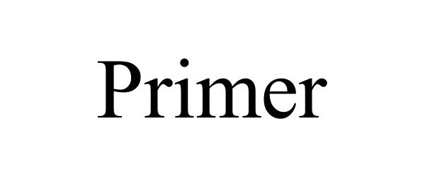 Trademark Logo PRIMER
