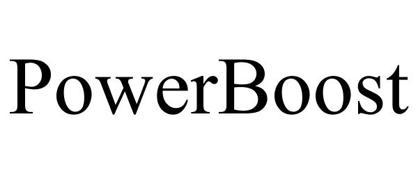 Trademark Logo POWERBOOST