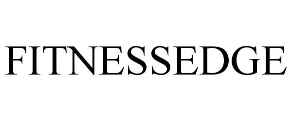 Trademark Logo FITNESSEDGE