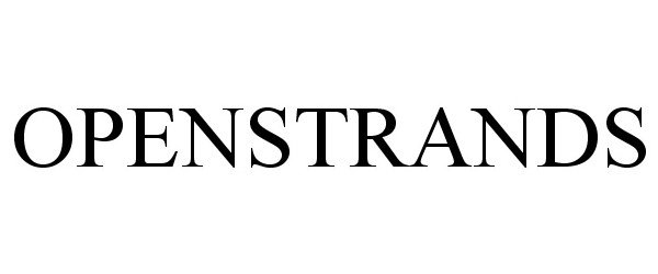 Trademark Logo OPENSTRANDS