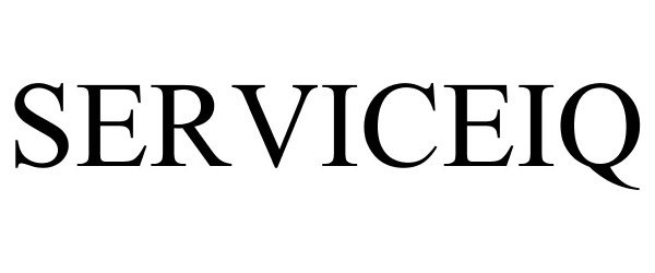 Trademark Logo SERVICEIQ