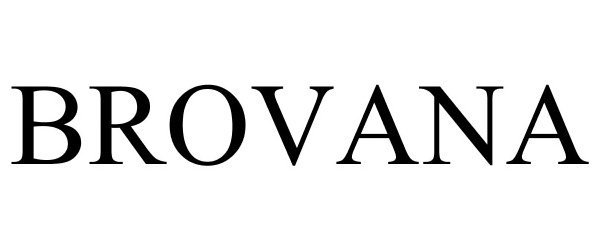 Trademark Logo BROVANA
