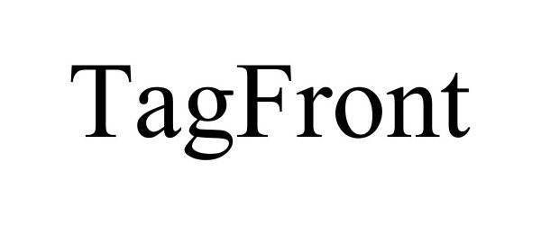 Trademark Logo TAGFRONT