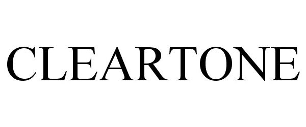 Trademark Logo CLEARTONE