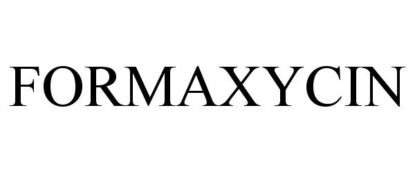 Trademark Logo FORMAXYCIN