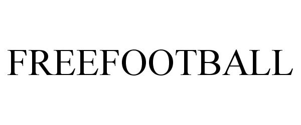 Trademark Logo FREEFOOTBALL