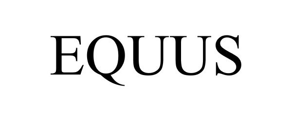Trademark Logo EQUUS