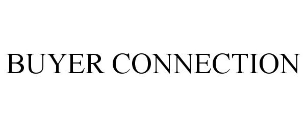 Trademark Logo BUYER CONNECTION