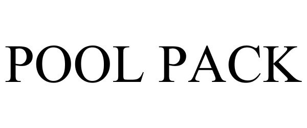 Trademark Logo POOL PACK
