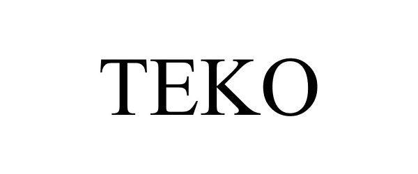 Trademark Logo TEKO
