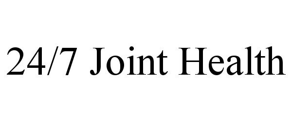  24/7 JOINT HEALTH