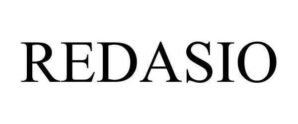 Trademark Logo REDASIO