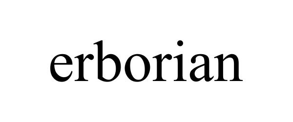 Trademark Logo ERBORIAN