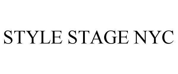  STYLE STAGE NYC