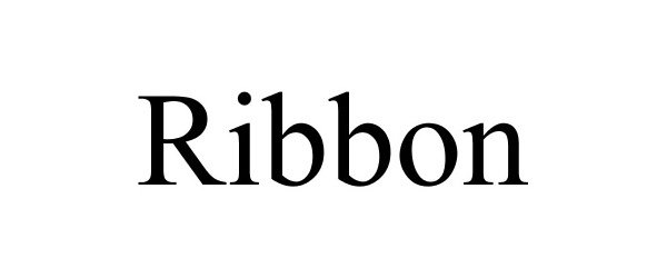 Trademark Logo RIBBON