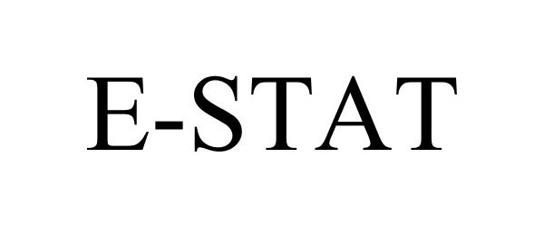 Trademark Logo E-STAT