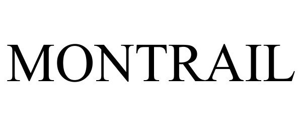 Trademark Logo MONTRAIL