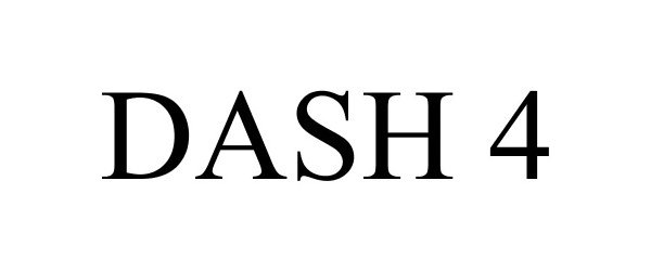 Trademark Logo DASH 4