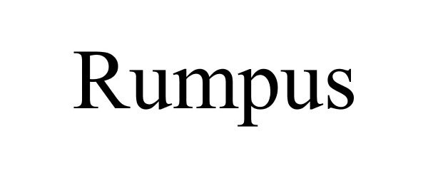 Trademark Logo RUMPUS