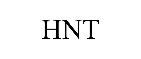 Trademark Logo HNT