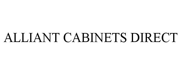  ALLIANT CABINETS DIRECT