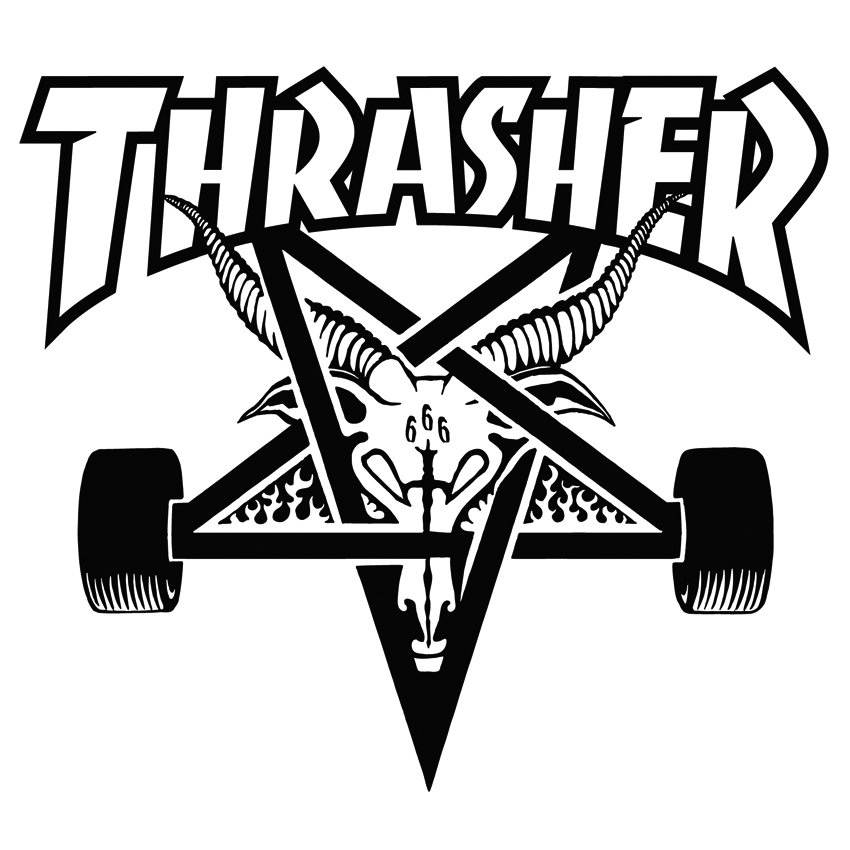 Trademark Logo THRASHER