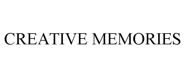 Trademark Logo CREATIVE MEMORIES