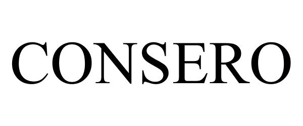 Trademark Logo CONSERO