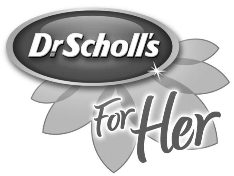 Trademark Logo DR. SCHOLL'S FOR HER