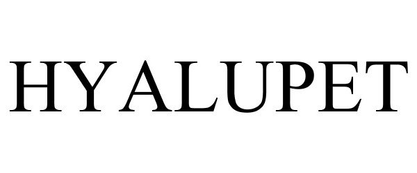 Trademark Logo HYALUPET