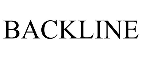 Trademark Logo BACKLINE