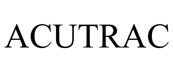 Trademark Logo ACUTRAC