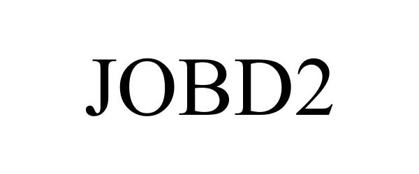 Trademark Logo JOBD2