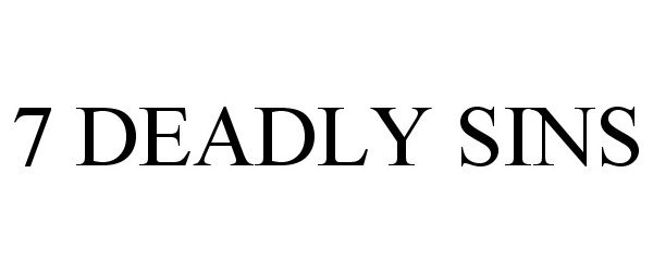 Trademark Logo 7 DEADLY SINS