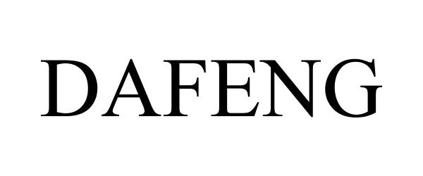 Trademark Logo DAFENG