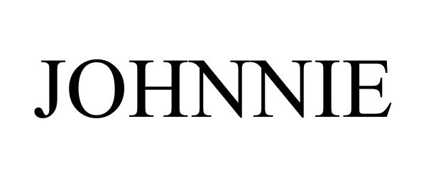 Trademark Logo JOHNNIE