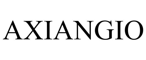 Trademark Logo AXIANGIO