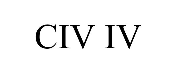  CIV IV