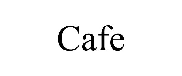 Trademark Logo CAFE